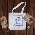 Puerto Rico Palm Tote Bag